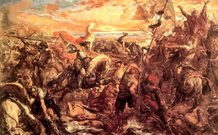 Jan Matejko Battle of Varna oil painting picture